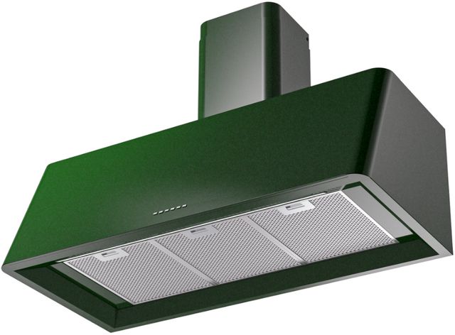 Ilve® Nostalgie II Series 40" Emerald Green Wall Mounted Range Hood-1