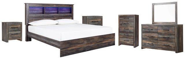 Signature Design by Ashley® Drystan 6-Piece Multi King Storage Bed Set-0