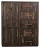 International Furniture Direct Balam Black Gentleman's Chest-3