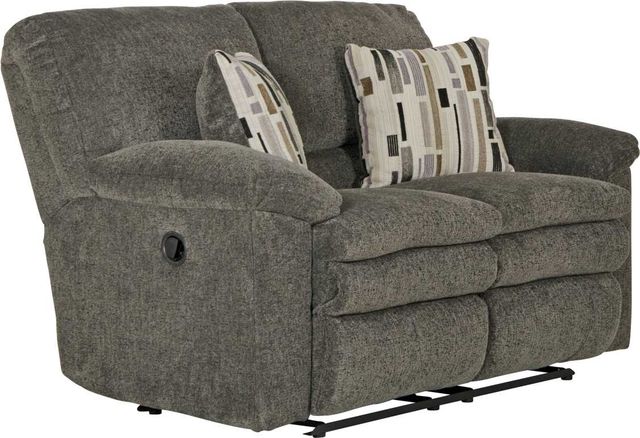 Catnapper® Tosh Pewter Reclining Loveseat-0
