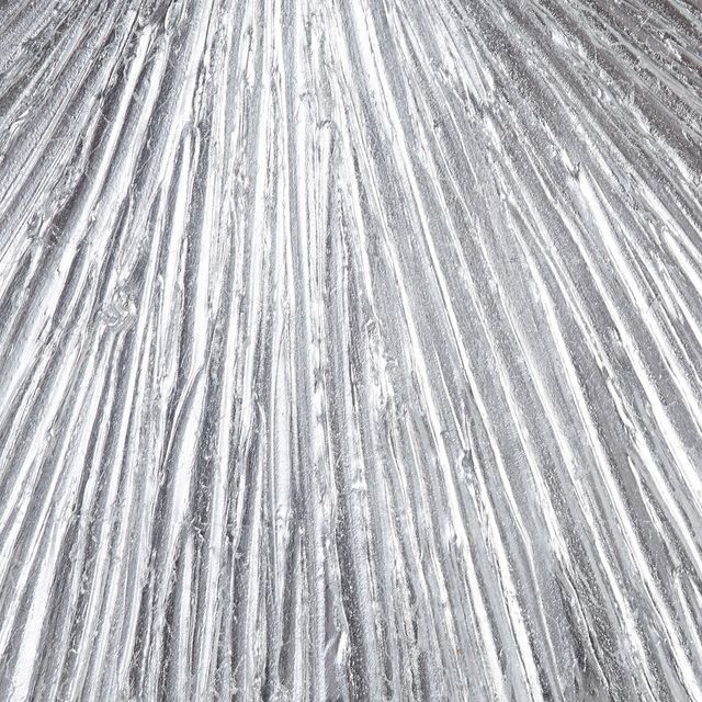 Olliix by Madison Park Signature Silver Sunburst Silver Resin Dimensional Palm Box-2