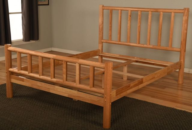 Kodiak Furniture Lodge Natural Full Panel Bed-3
