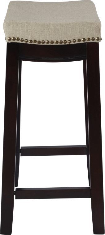 Linon Claridge Brown Counter Stool-3