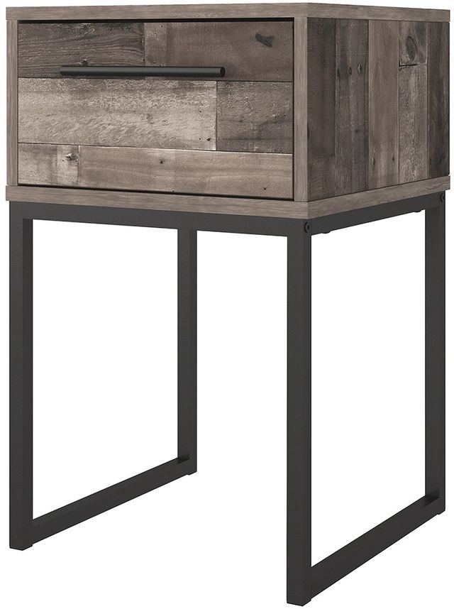Signature Design by Ashley® Neilsville Multi Gray 16" Nightstand-1