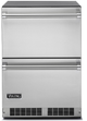 Viking® 5 Series 5.0 Cu. Ft. Stainless Steel Refrigerator Drawers-0