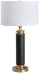 Crestview Collection Odessa 2-Piece Black Table Lamp Set-1