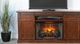 Sunny Designs™ Vintage Mocha TV Console with Fireplace Option-3