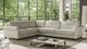 Luonto® Furniture Customizable Hugo 3-Piece King Sleeper Sectional-4
