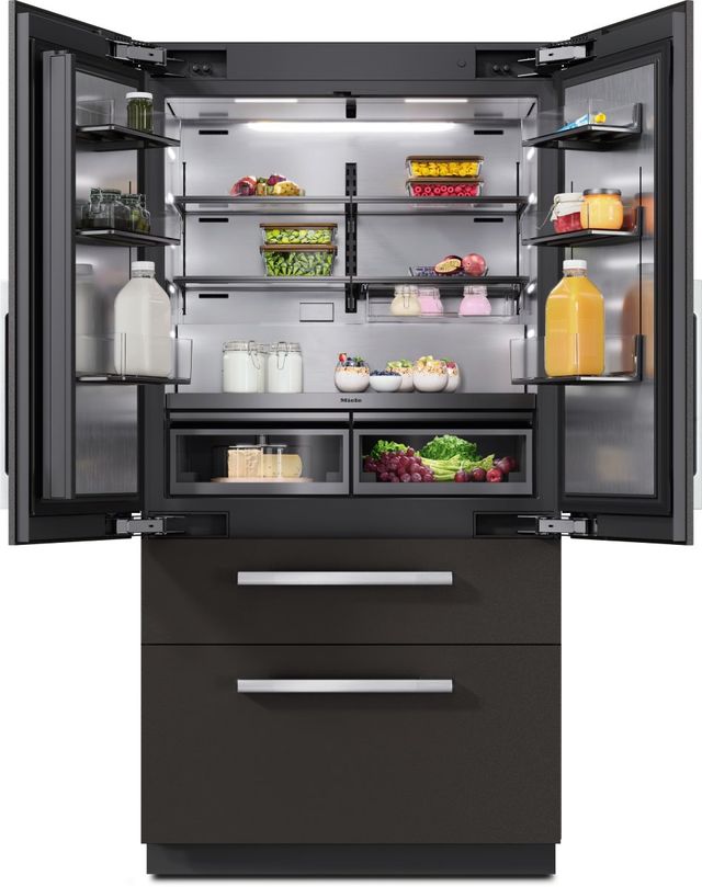 Miele MasterCool™ 42" 23.1 Cu. Ft. Panel Ready Built-In French Door Refrigerator-2