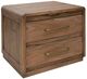 International Furniture Direct Mezquite Brown 2-Drawer Nightstand-0