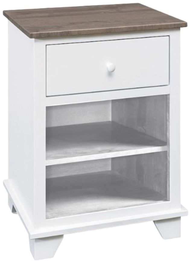 Archbold Furniture Customizable Portland 1-Drawer Nightstand-0
