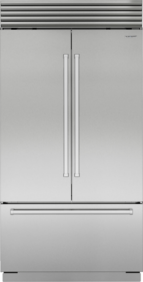 Sub-Zero® Classic Series 42 in. 24.7 Cu. Ft. Stainless Steel French ...