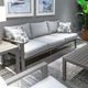 Liberty Furniture Plantation Key Granite Cast Aluminum Outdoor Sofa-1