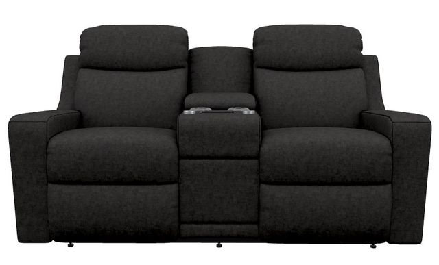 La-Z-Boy® Emmons Mink Power Reclining Loveseat with Console and Headrest-1