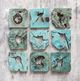 Uttermost® Bahati 9-Piece Blue/Green Wall Decor Set-1