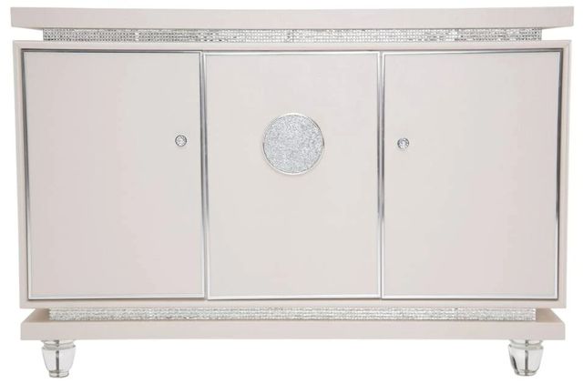 Michael Amini® Glimmering Heights Ivory Sideboard with Mirror-2