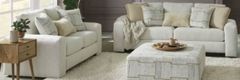 Furniture of America® Cochrane 2-Piece Beige/Cream Living Room Sitting Set