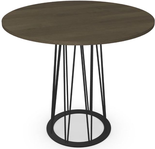 Amisco Customizable Calypso Birch Veneer Bar Table with 48" Tabletop-3
