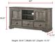 Crown Mark Coralee Brown TV Stand-2