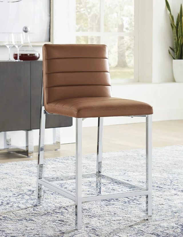 Modus Furniture Amalfi Cognac Counter Stool-1