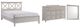 Bernards Nova II 3-Piece Gray Queen X Full Bedroom Set-0