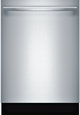 Bosch® 300 Series 24" Stainless Steel Built In Dishwasher-0