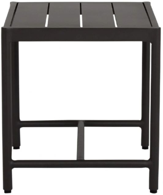 Sunset West Pietra Graphite Metal Outdoor End Table-1