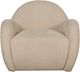 Vanguard® Furniture Customizable Bliss Leather Swivel Chair-1