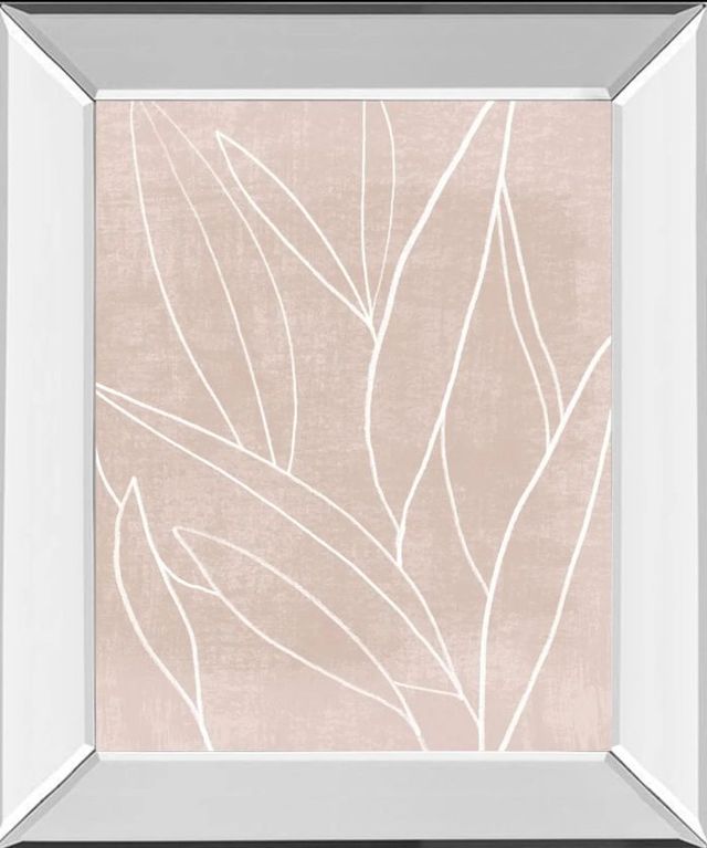 Classy Art Mauve Magic II by Grace Popp Mirror Framed Wall Art-0
