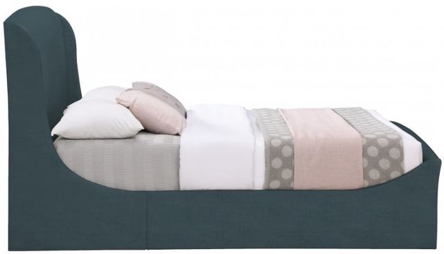 Meridian Furniture Tess Blue Queen Bed-2