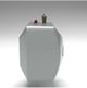 GE® 6 Gallon Gray Electric Point of Use Water Heater-1