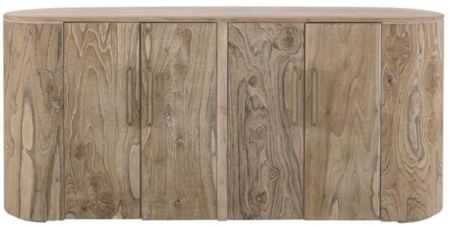 International Furniture Direct Balam Stained White Console-3