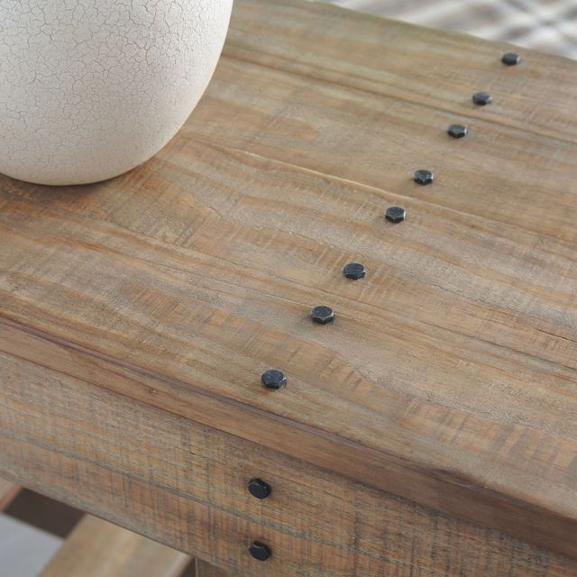 Signature Design by Ashley® Susandeer Brown Console Sofa Table-4