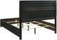Coaster® Miranda Black Upholstered Queen Panel Bed -2