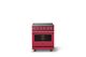 Viking® 5 Series 30" Valentine Pro Style Electric Range with Polished Chrome Trim-3