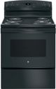 GE® 30" Black Freestanding Electric Range-0