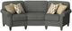 Flexsteel® Customizable Westside Fabric Conversation Sofa-4