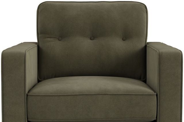 Intercon Mable Loden Green Velvet Chair-1
