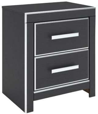 Signature Design by Ashley® Zuraleus Black Nightstand
