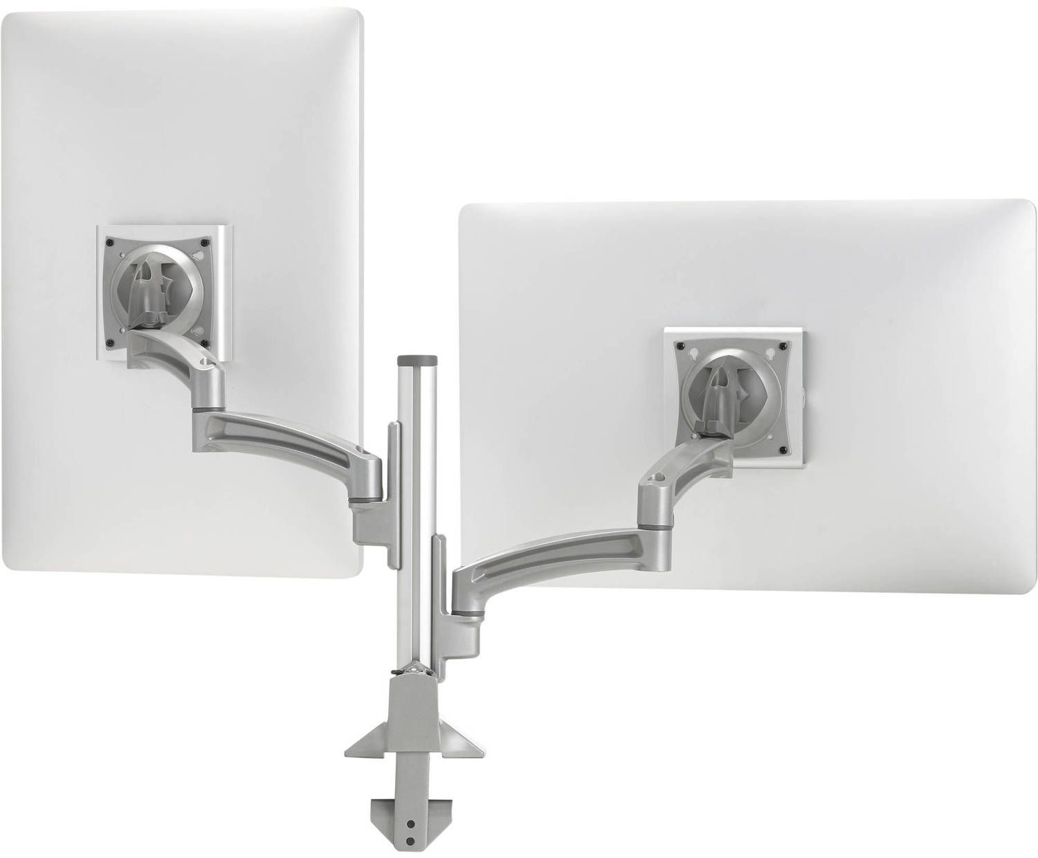 Chief® Kontour™ Silver K2C 2 Monitors Articulating Column Mount