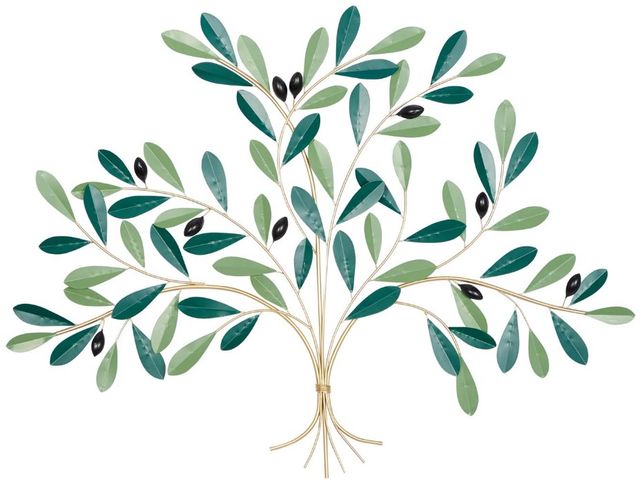 Deco Marche Green Tree Wall Decor-0