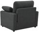 Coaster® Collins Dark Gray Upholstered Power Recliner Chair-4