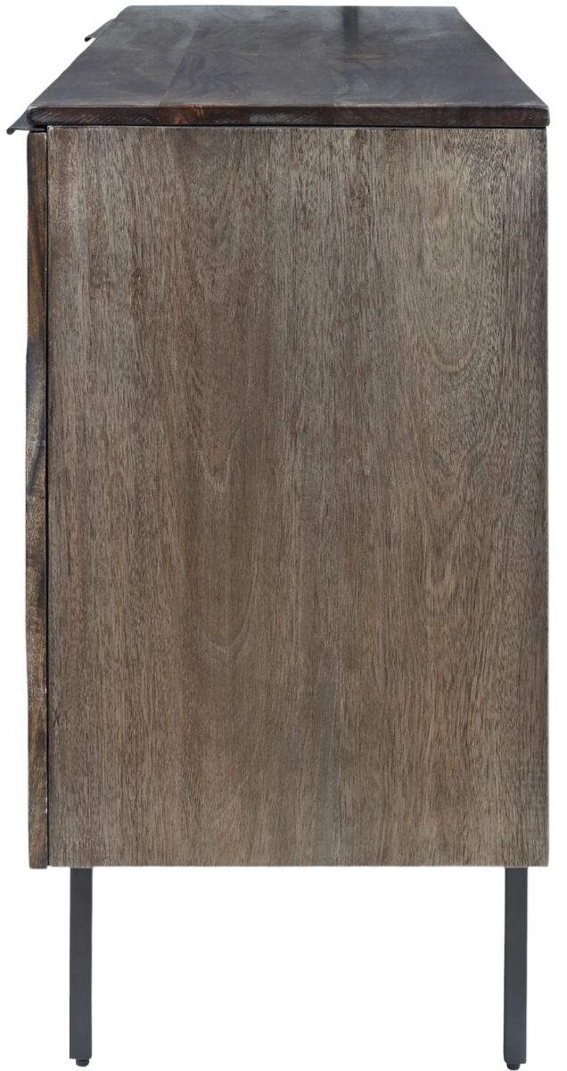 Signature Design by Ashley® Graydon Gray/Whitewash Accent Cabinet-4
