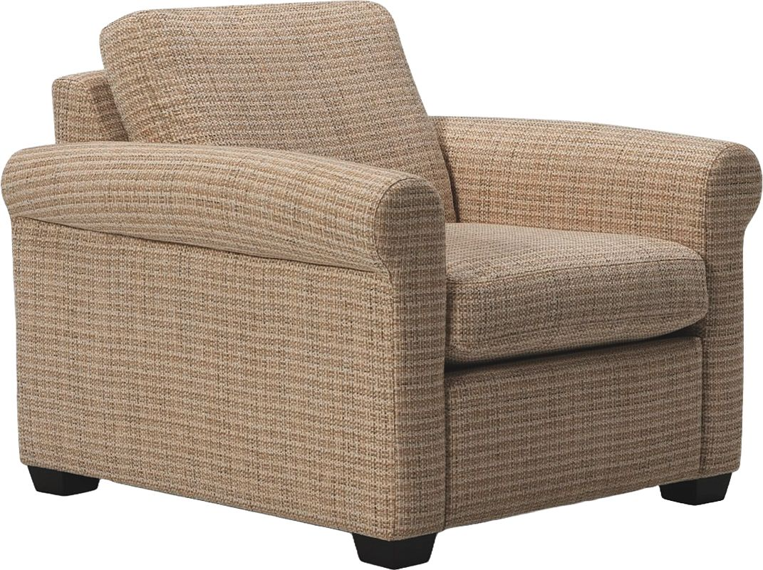 Rolled arm accent chair discount