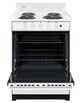 Summit® 24" White Freestanding Electric Range-1