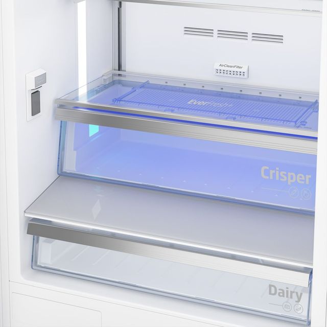Beko 30 in. 16.4 Cu. Ft. Panel Ready Built In Counter Depth Bottom Freezer Refrigerator-1