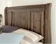 Vaughan-Bassett Rustic Hills Saddle Grey Queen Sleigh Headboard-2