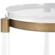 Uttermost® Pereira Bronze/Clear Accent Table-5