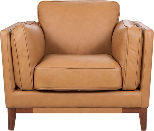 Leather Italia™ Georgetowne Pendry Carmel Saddle Chair-0