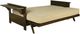 Kodiak Furniture Jozie Graystone/Taber Cashmere Full Futon Frame with Mattress-1